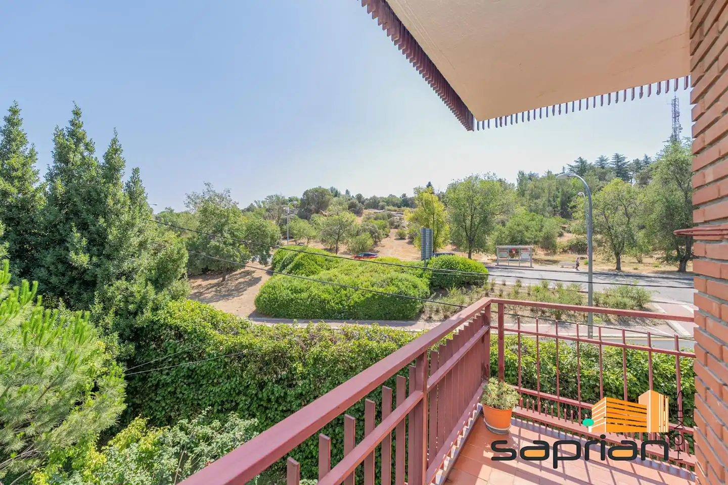Balcony of Flat for sale in Collado Villalba  with Air Conditioner, Private garden and Terrace