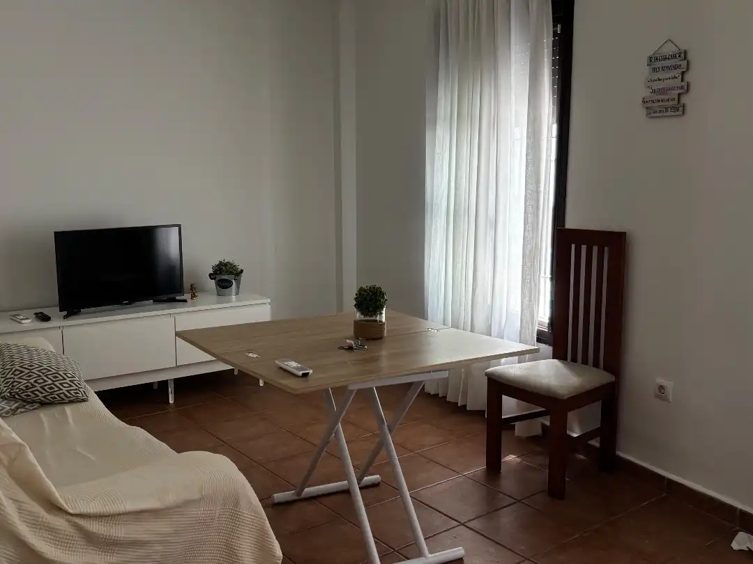 Sala d'estar de Pis de lloguer en El Puerto de Santa María amb Aire condicionat