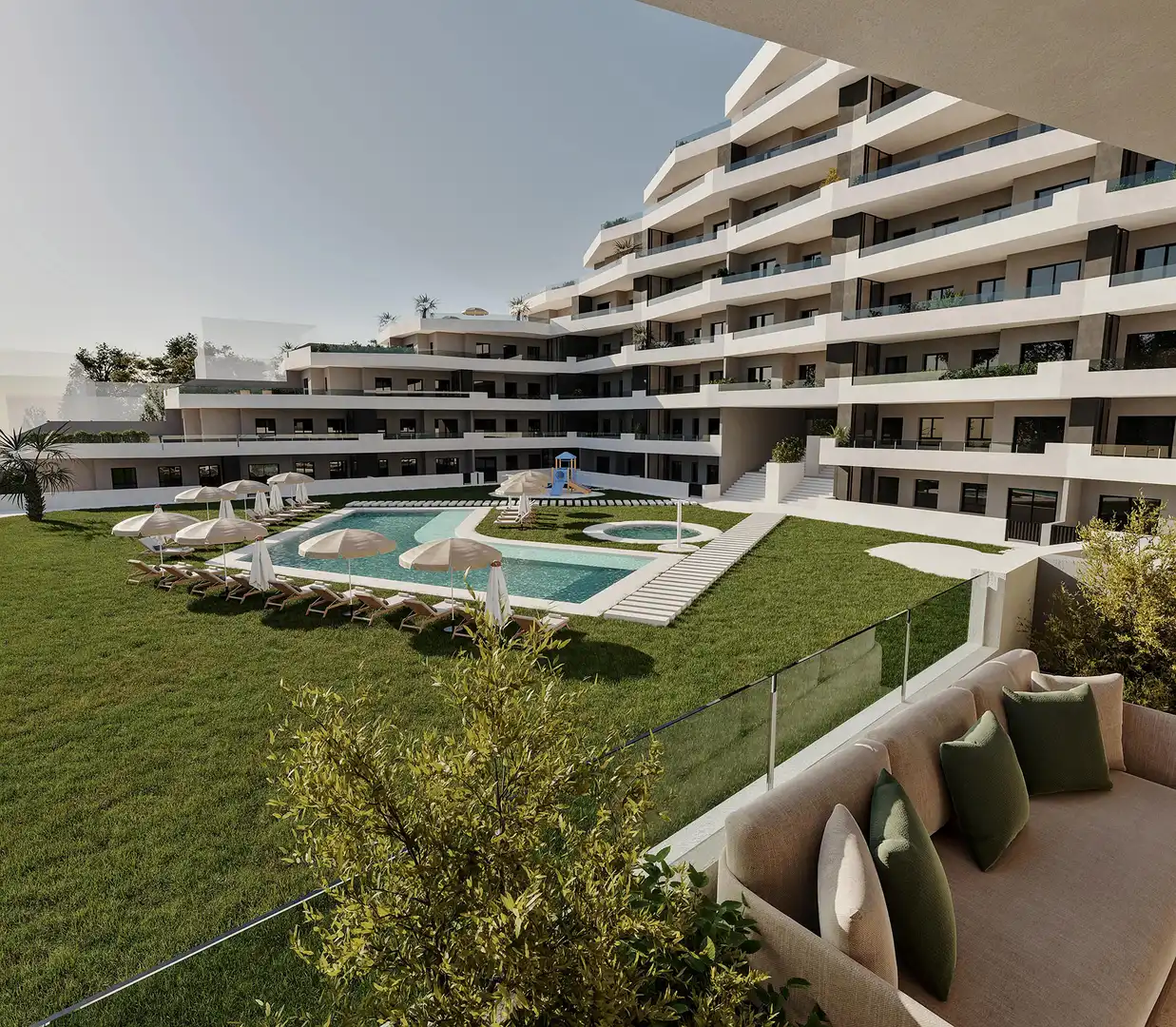 Apartament amb piscina en venda a Calle Beethoven