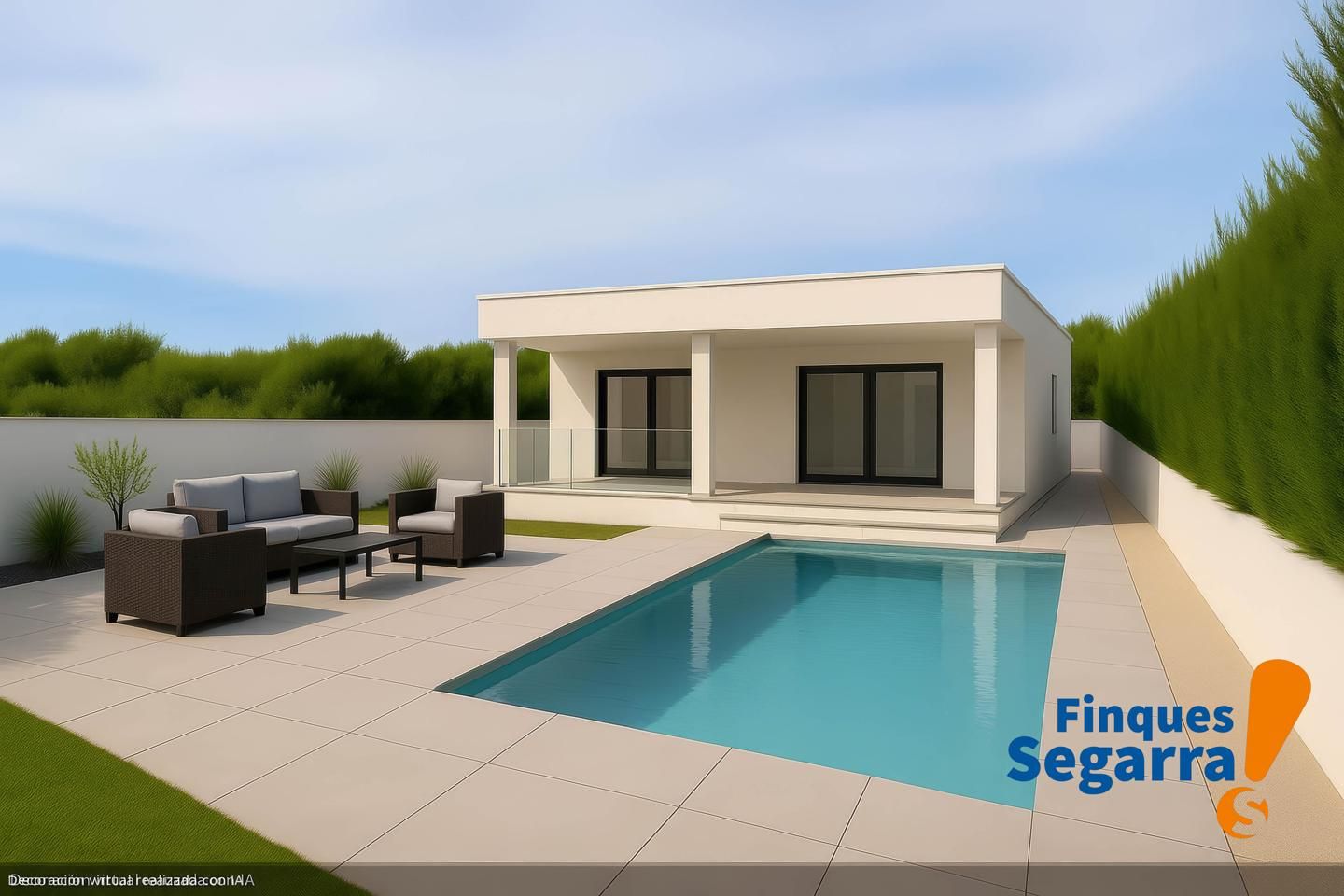 Piscina de Casa o chalet en venta en Roda de Berà con Aire acondicionado, Calefacción y Jardín privado