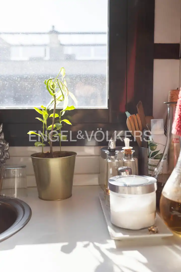 Cocina de Ático en venta en Camas con Aire acondicionado, Calefacción y Jardín privado
