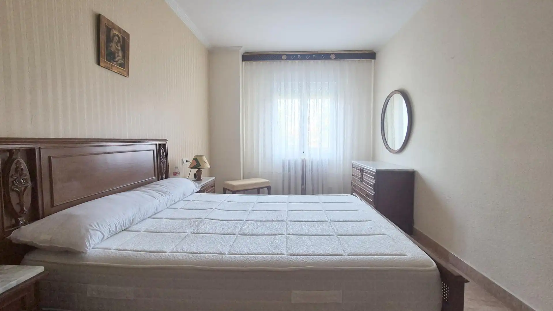Bedroom of Flat for sale in Salamanca  with Heating and Balcony