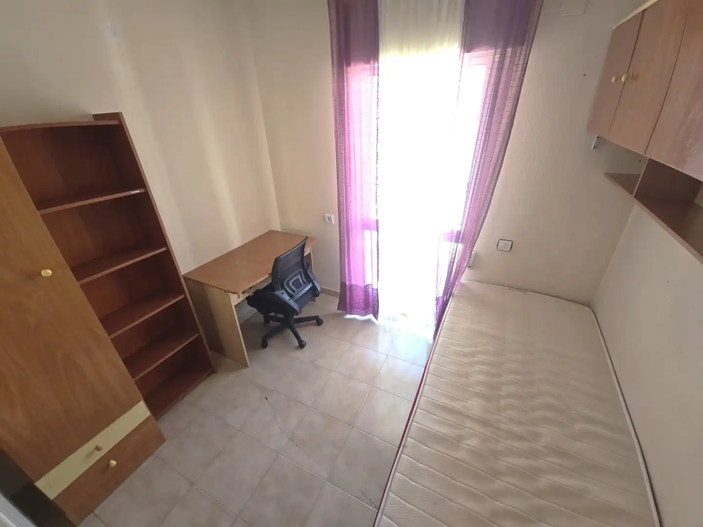 Bedroom of Flat for rent in Cáceres  with Heating, Terrace and Furnished