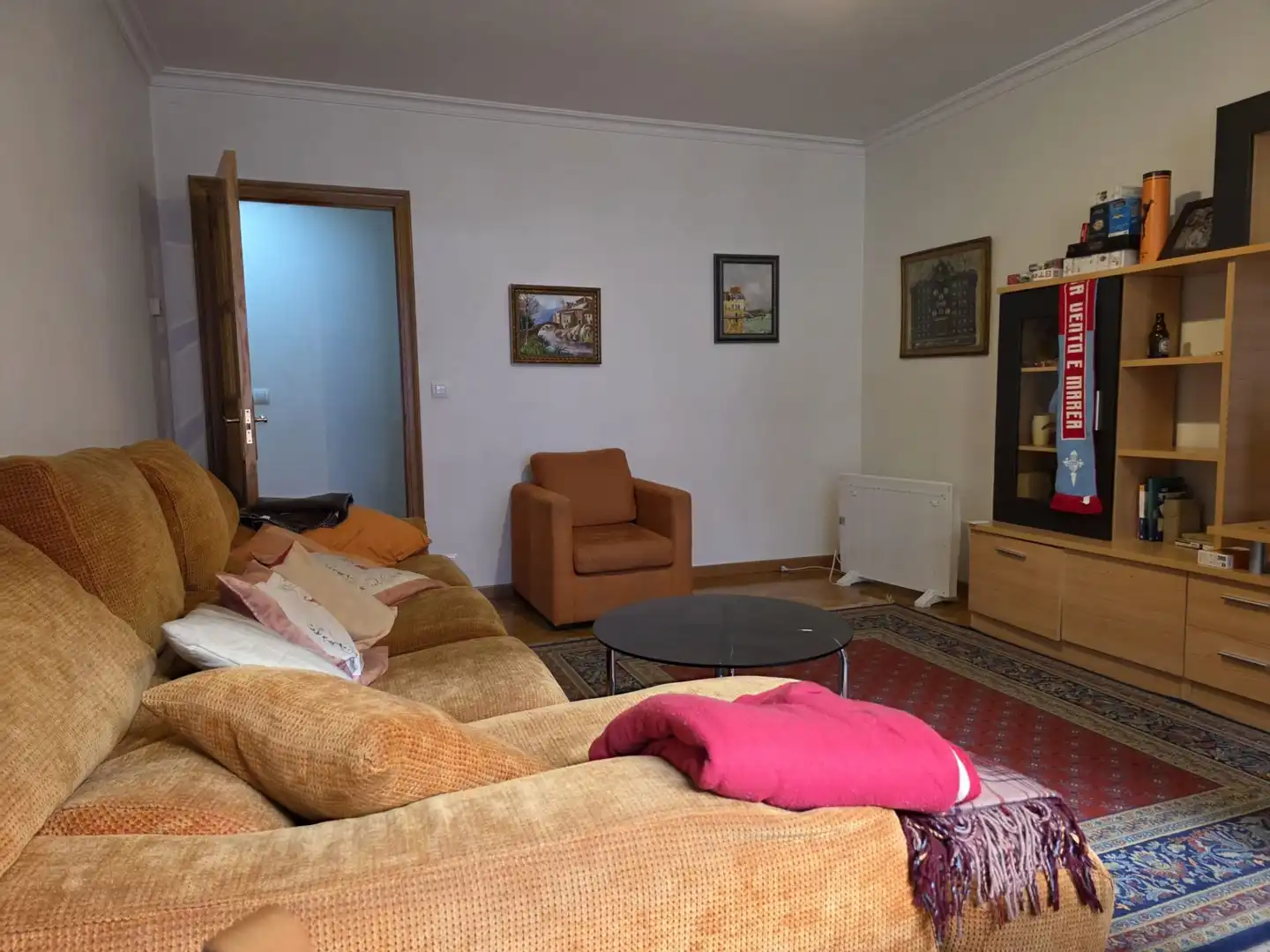 Wohnzimmer von Wohnung zum Verkauf in Ponteareas mit Heizung