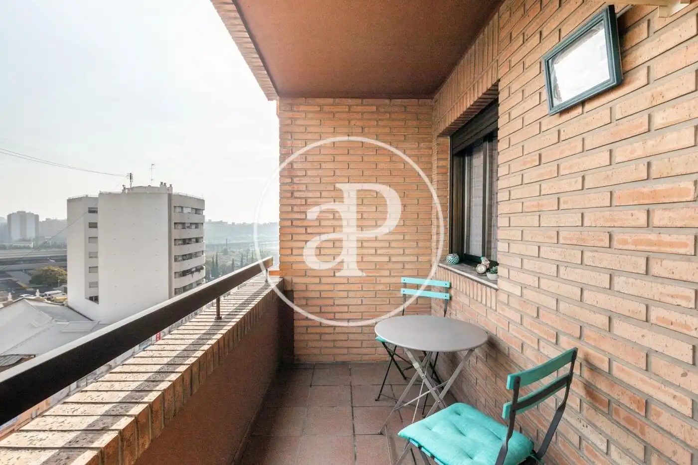 Balcony of Flat for rent in Valencia  with Heating, Furnished and Balcony