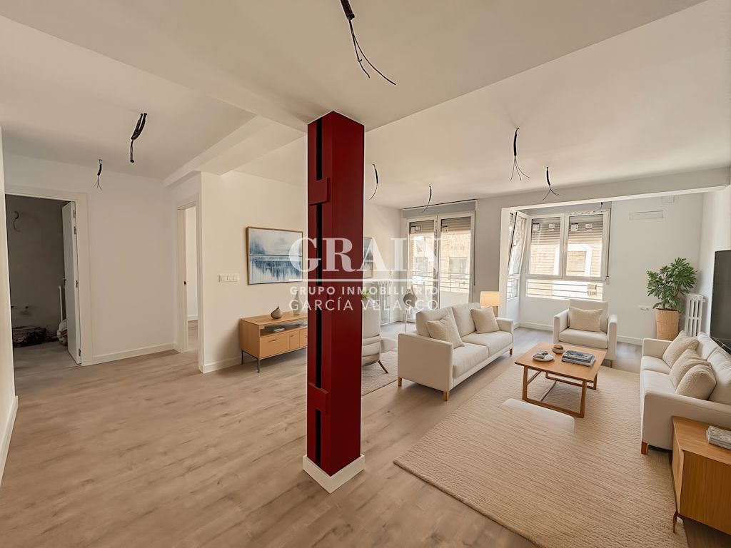 Sala de estar de Piso en venta en  Albacete Capital con Aire acondicionado, Calefacción y Balcón