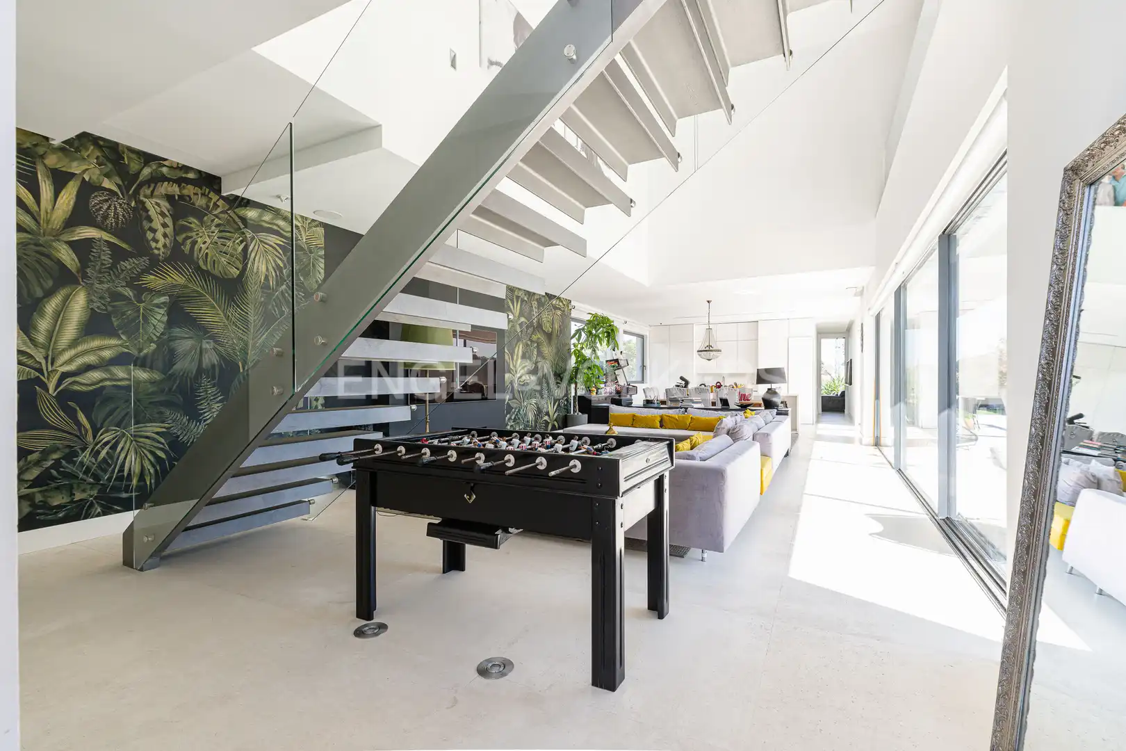 Sala de estar de Casa o chalet de alquiler en Boadilla del Monte con Calefacción, Jardín privado y Terraza