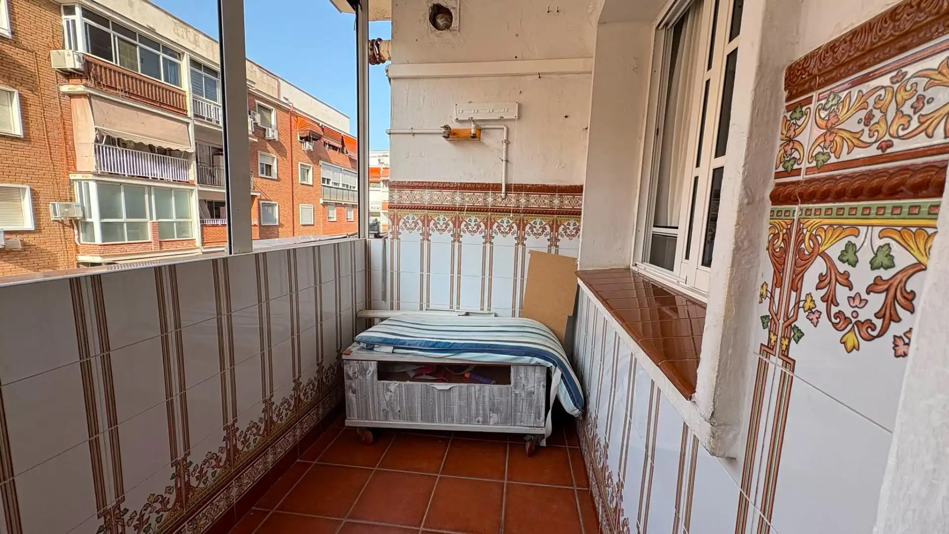 Terraza de Piso de alquiler en Málaga con Aire acondicionado, Amueblado y Balcón