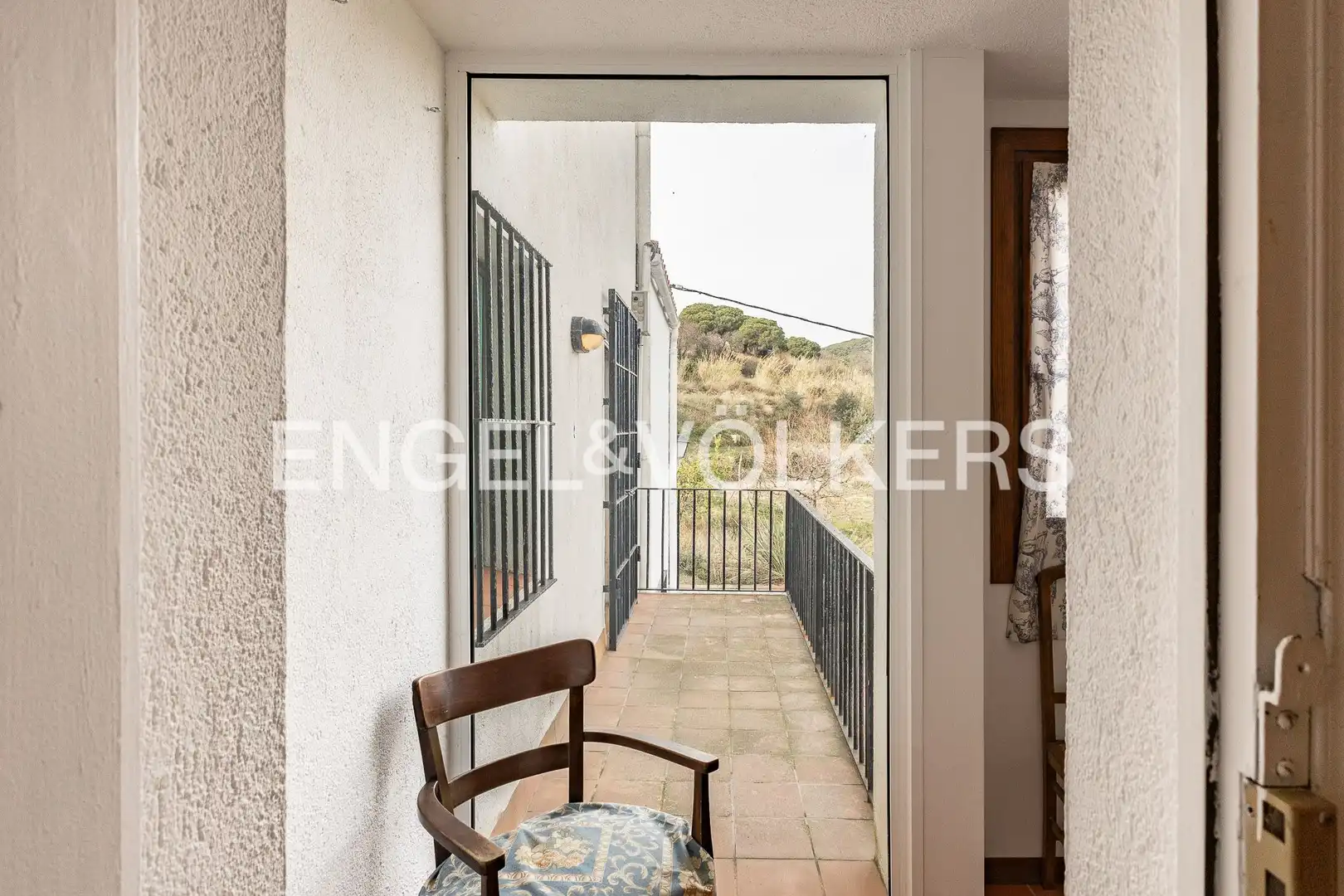 Terrasse von Country house zum Verkauf in Mataró mit Heizung, Privatgarten und Terrasse