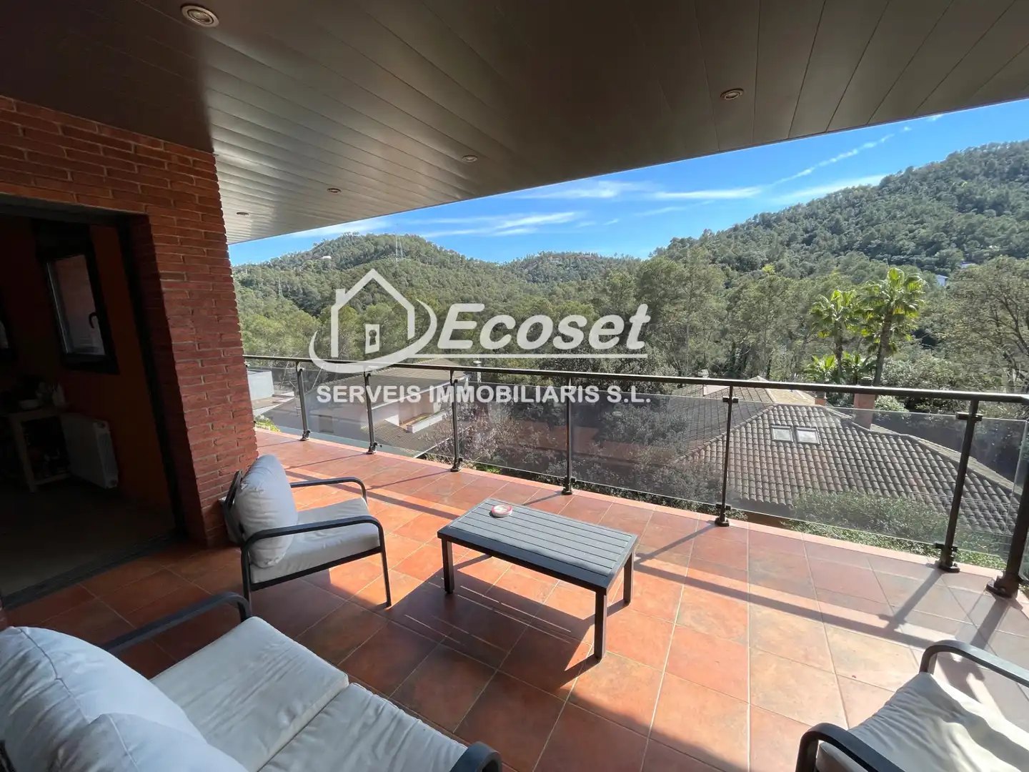 Terraza de Casa o chalet en venta en Cervelló con Calefacción, Jardín privado y Terraza