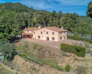 Exterior view of Country house for sale in Tordera  with Terrace, Swimming Pool and Balcony