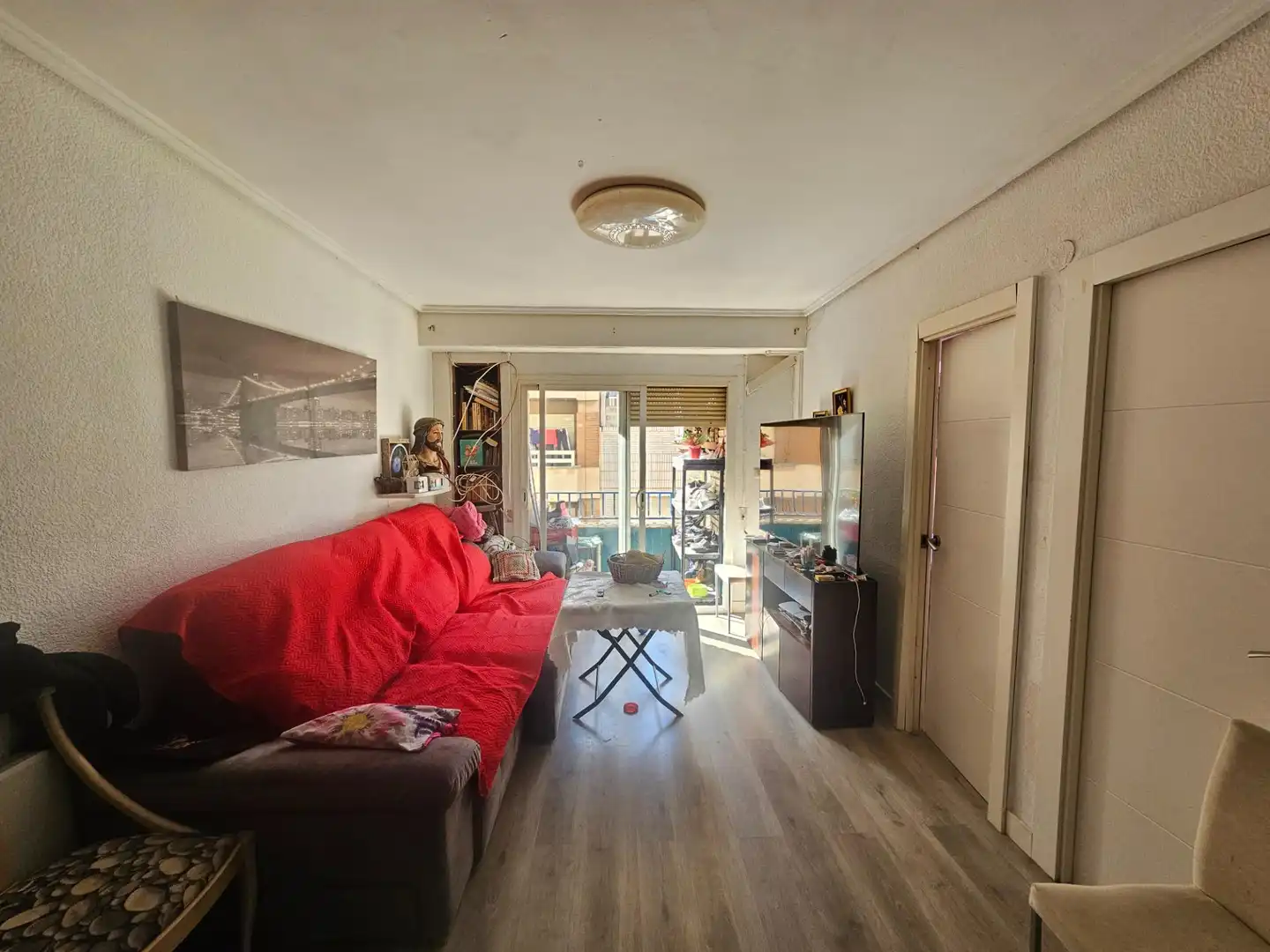 Wohnzimmer von Wohnung zum Verkauf in Sedaví mit Klimaanlage, Heizung und Balkon