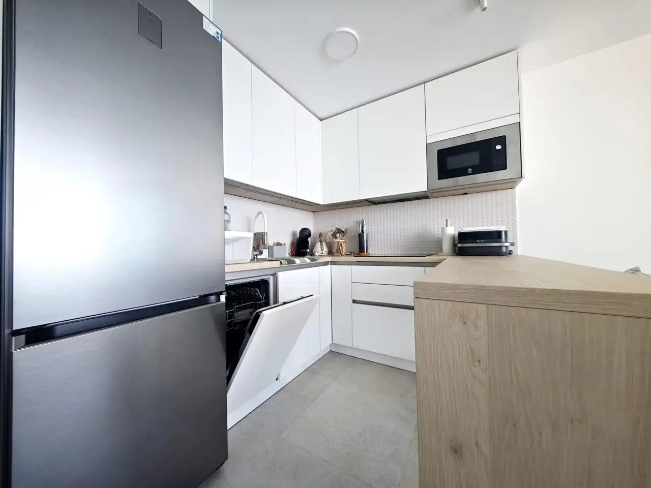 Kitchen of Flat for rent in San Bartolomé de Tirajana  with Furnished, Internet and Community pool