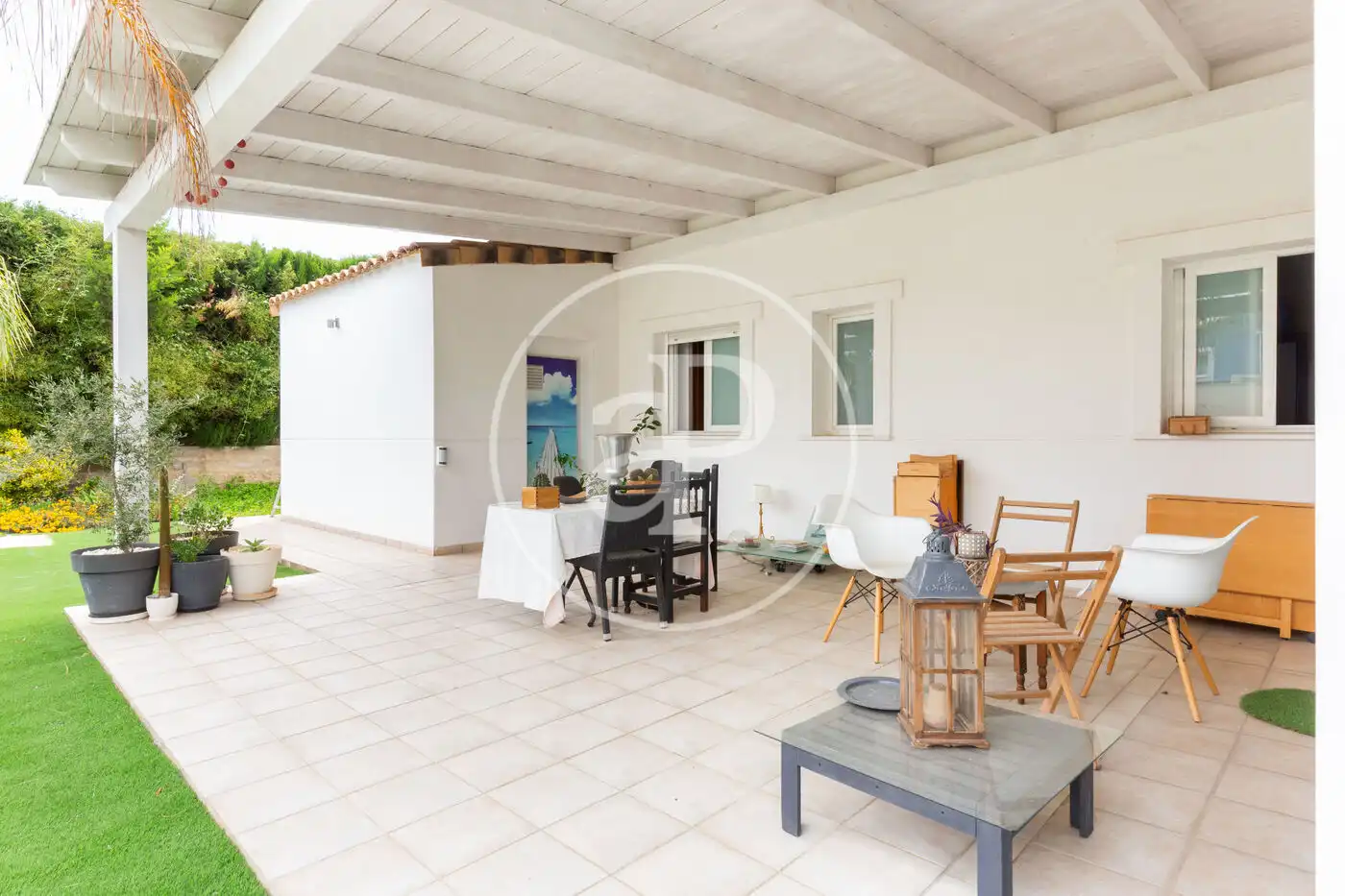 Terrassa de Casa o xalet en venda en Bétera amb Aire condicionat, Calefacció i Jardí privat