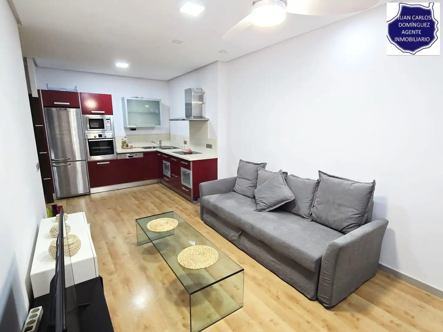 Sala de estar de Apartamento de alquiler en Las Palmas de Gran Canaria con Amueblado