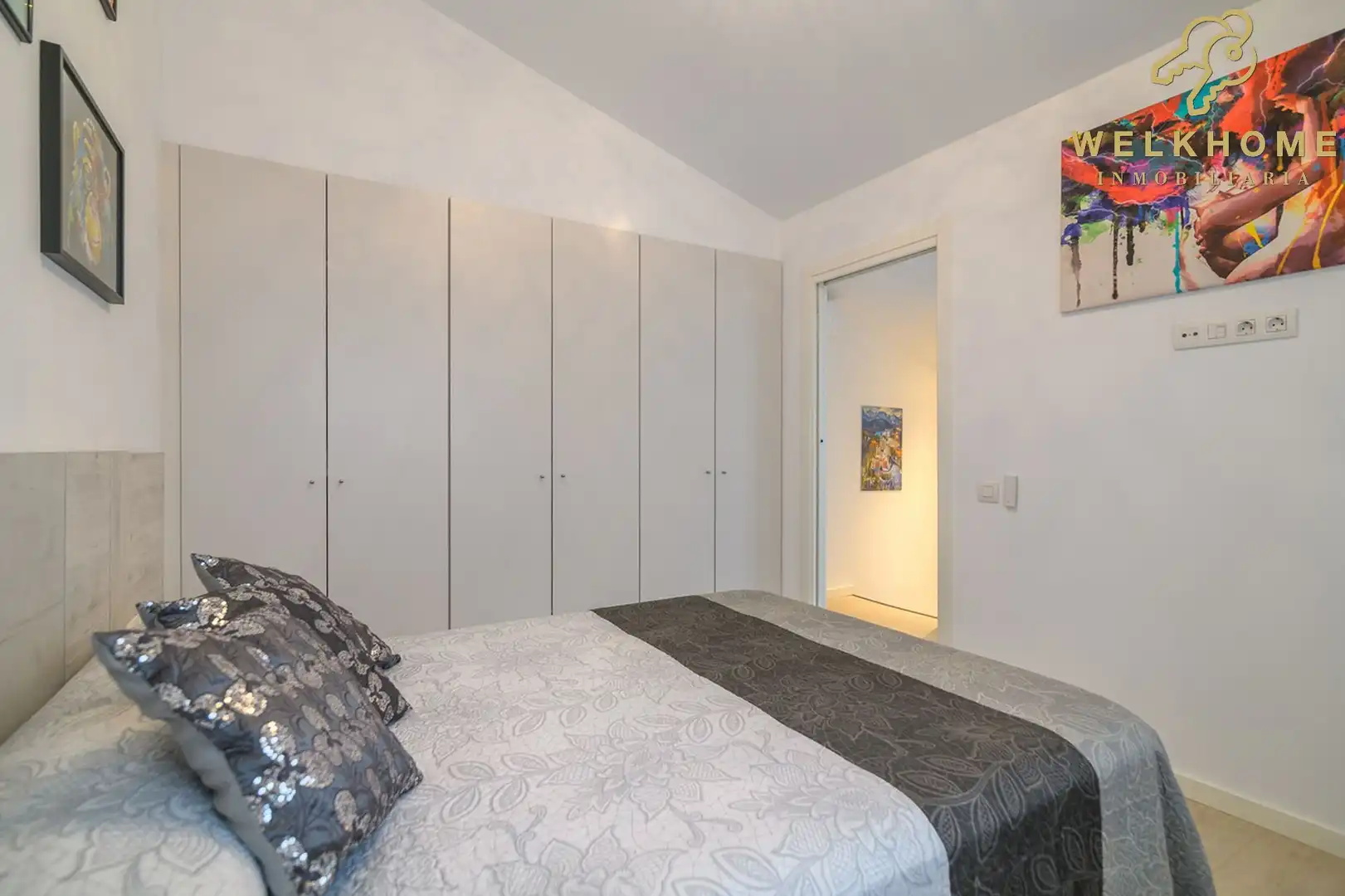 Bedroom of Attic for sale in Castelldefels  with Air Conditioner, Heating and Terrace