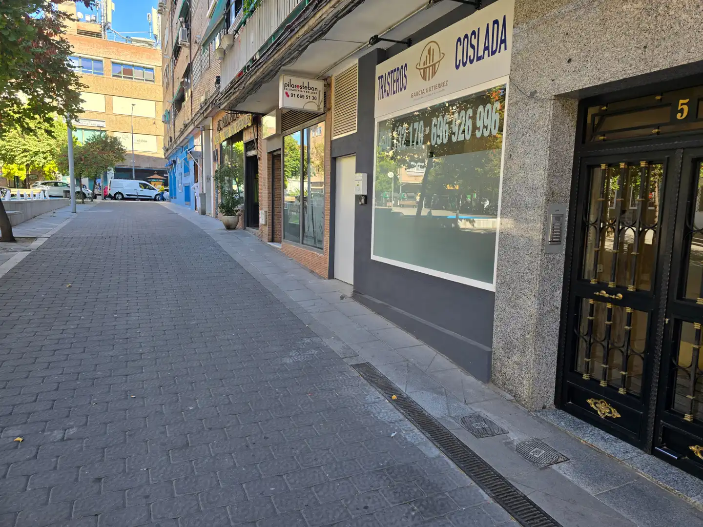 Vista exterior de Trastero de alquiler en Coslada con Alarma