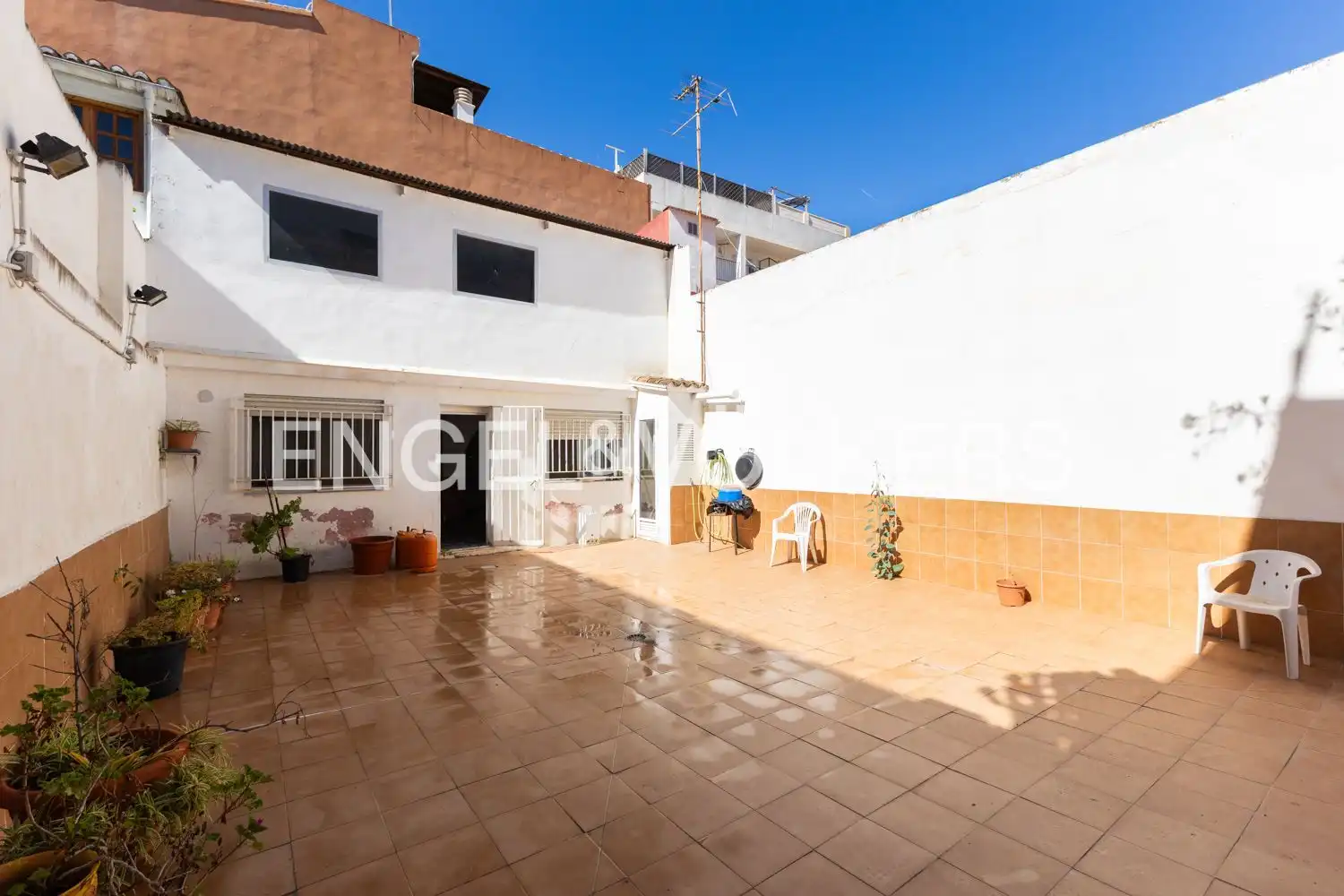 Terraza de Casa o chalet en venta en Burjassot con Calefacción