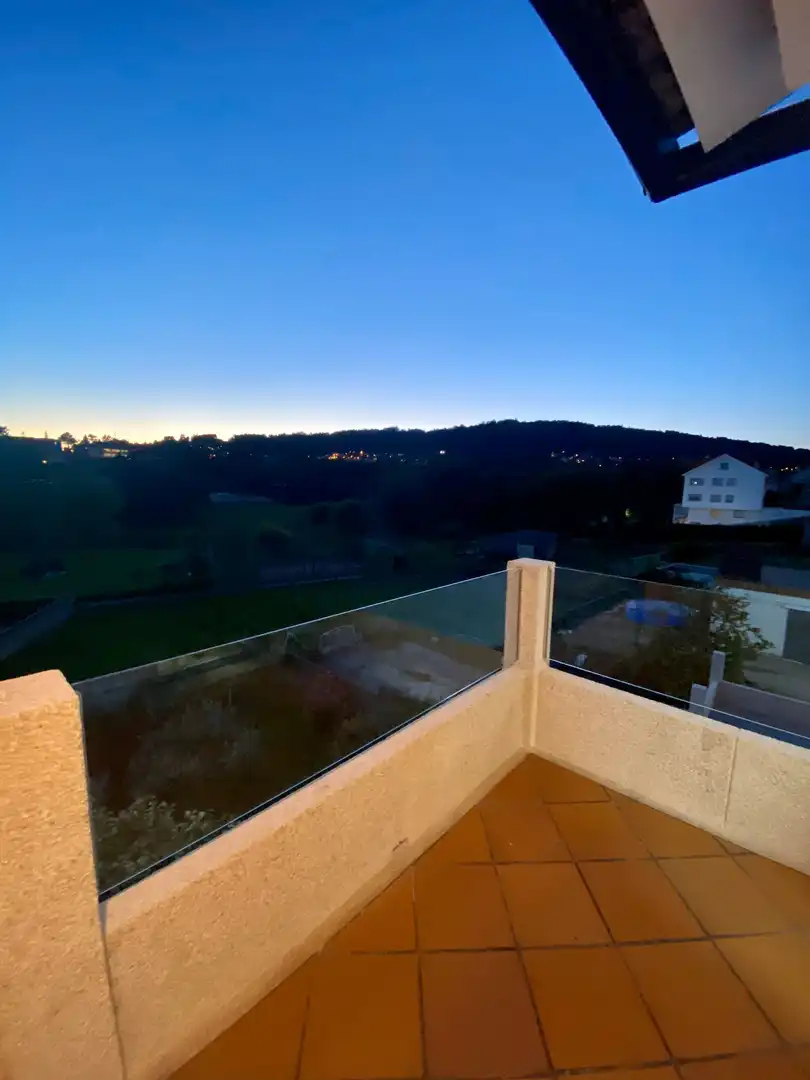 Terrace of Houses for rent in Sanxenxo  with Private garden, Parquet flooring and Terrace