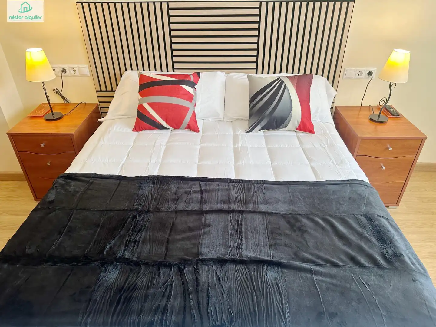 Bedroom of Apartments for rent in El Campello  with Air Conditioner, Heating and Private garden