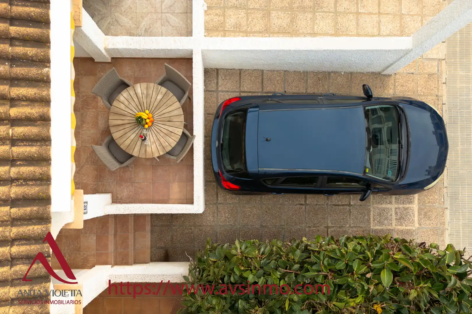 Parking of Detached homes for rent in Santa Pola  with Air Conditioner, Terrace and Furnished
