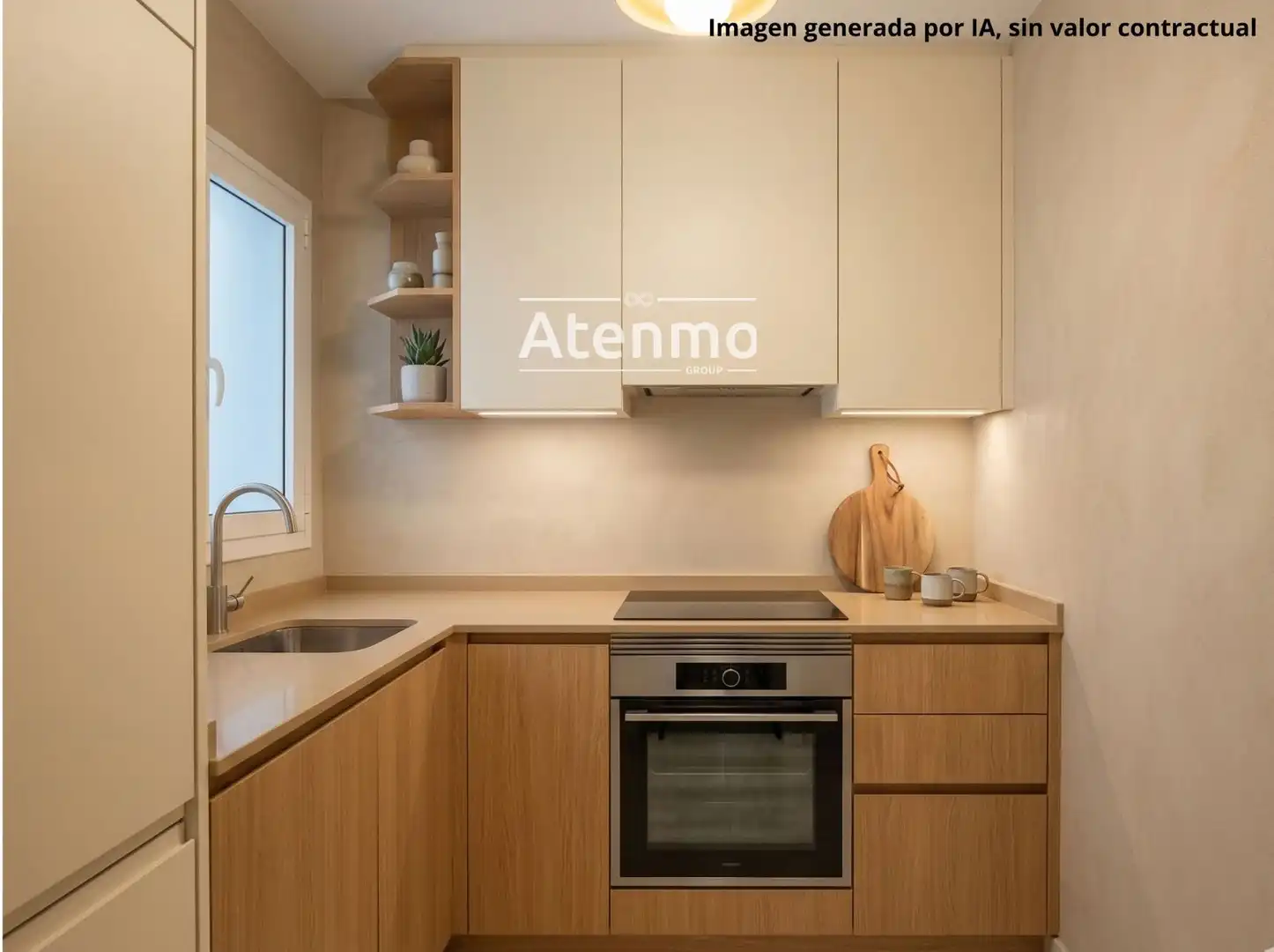 Kitchen of Flat for sale in Barcelona  with Heating