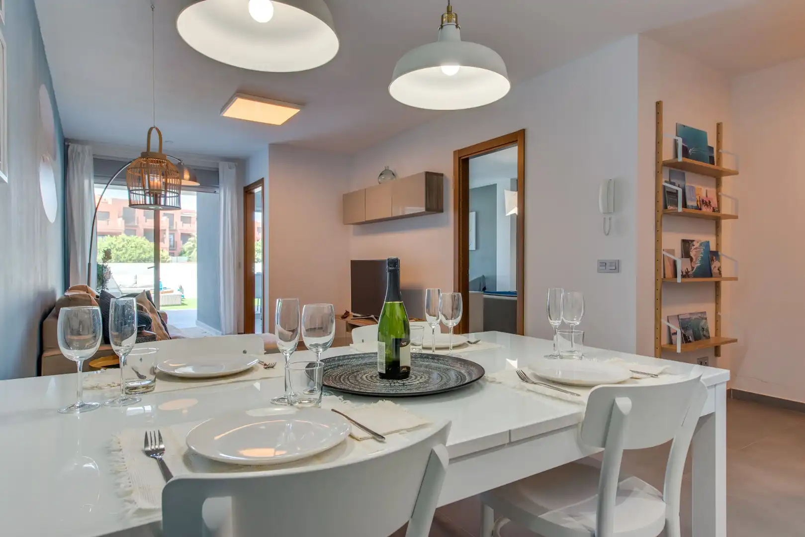 Menjador de Apartament en venda en Granadilla de Abona amb Calefacció, Terrassa i Moblat