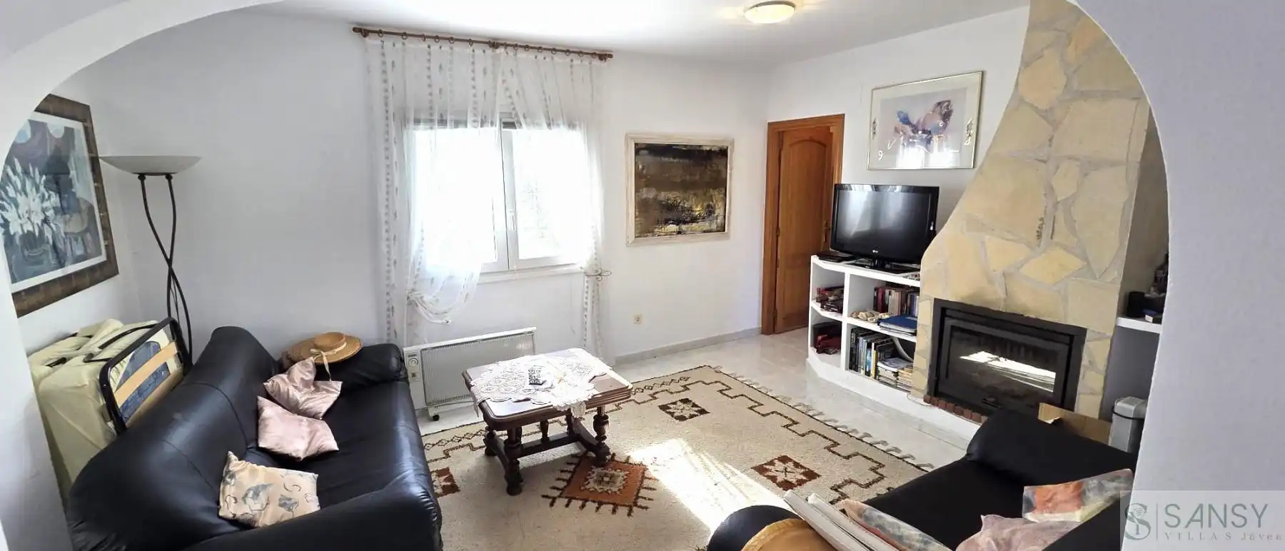 Sala de estar de Casa o chalet en venta en Jávea / Xàbia con Aire acondicionado, Calefacción y Trastero