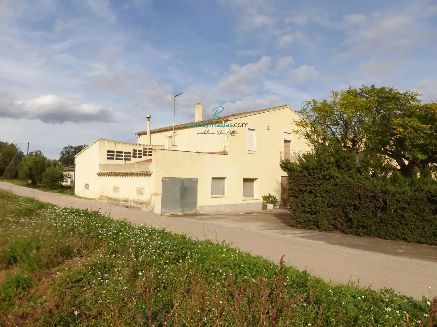Vista exterior de Finca rústica en venta en Vilobí del Penedès con Calefacción, Jardín privado y Terraza