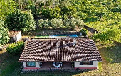 Exterior view of House or chalet for sale in Cuacos de Yuste  with Heating, Private garden and Terrace