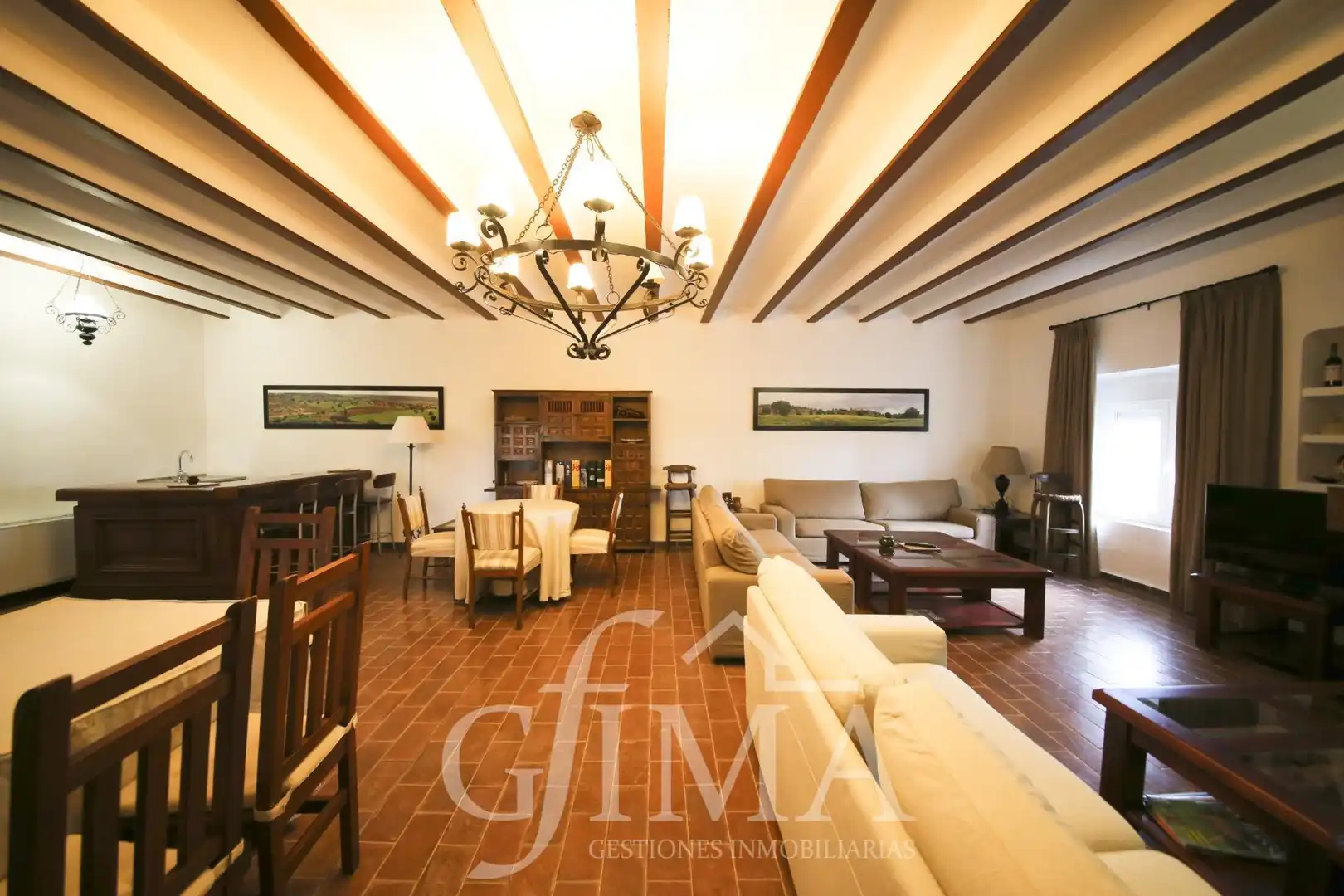 Living room of Houses for sale in Argamasilla de Alba  with Air Conditioner, Heating and Terrace