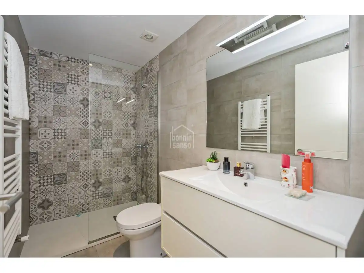 Baño de Apartamento en venta en Maó - Mahón con Calefacción, Terraza y Piscina