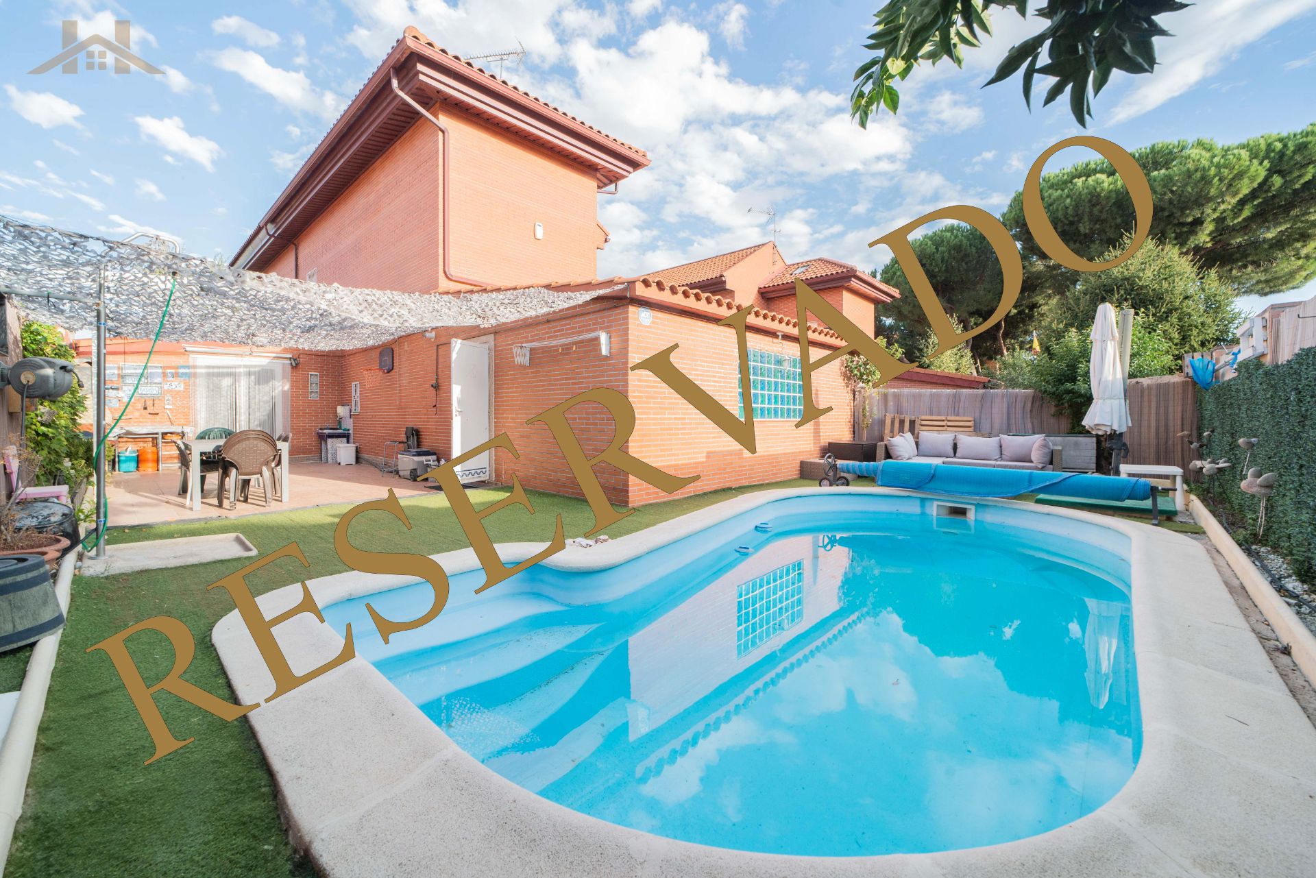 Jardí de Casa o xalet en venda en Cubas de la Sagra amb Calefacció, Jardí privat i Piscina