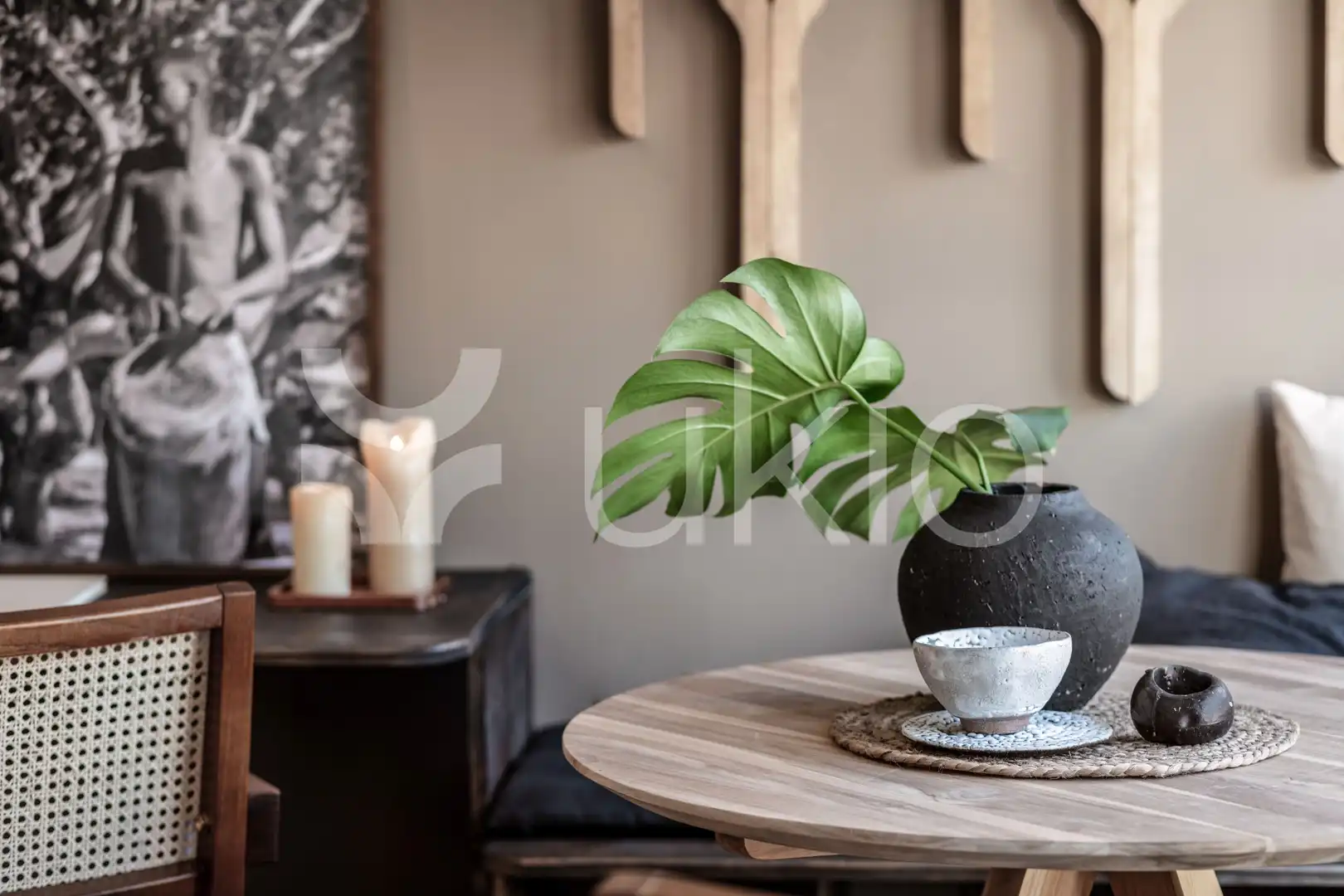 Sala de estar de Apartamento de alquiler en Madrid con Aire acondicionado, Calefacción y Amueblado