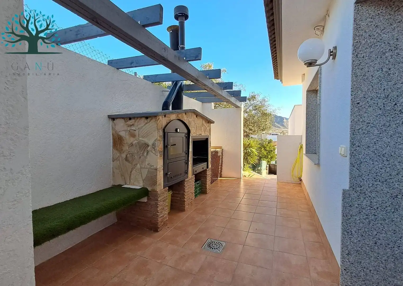 Terraza de Casa o chalet en venta en Cartagena con Aire acondicionado, Calefacción y Jardín privado