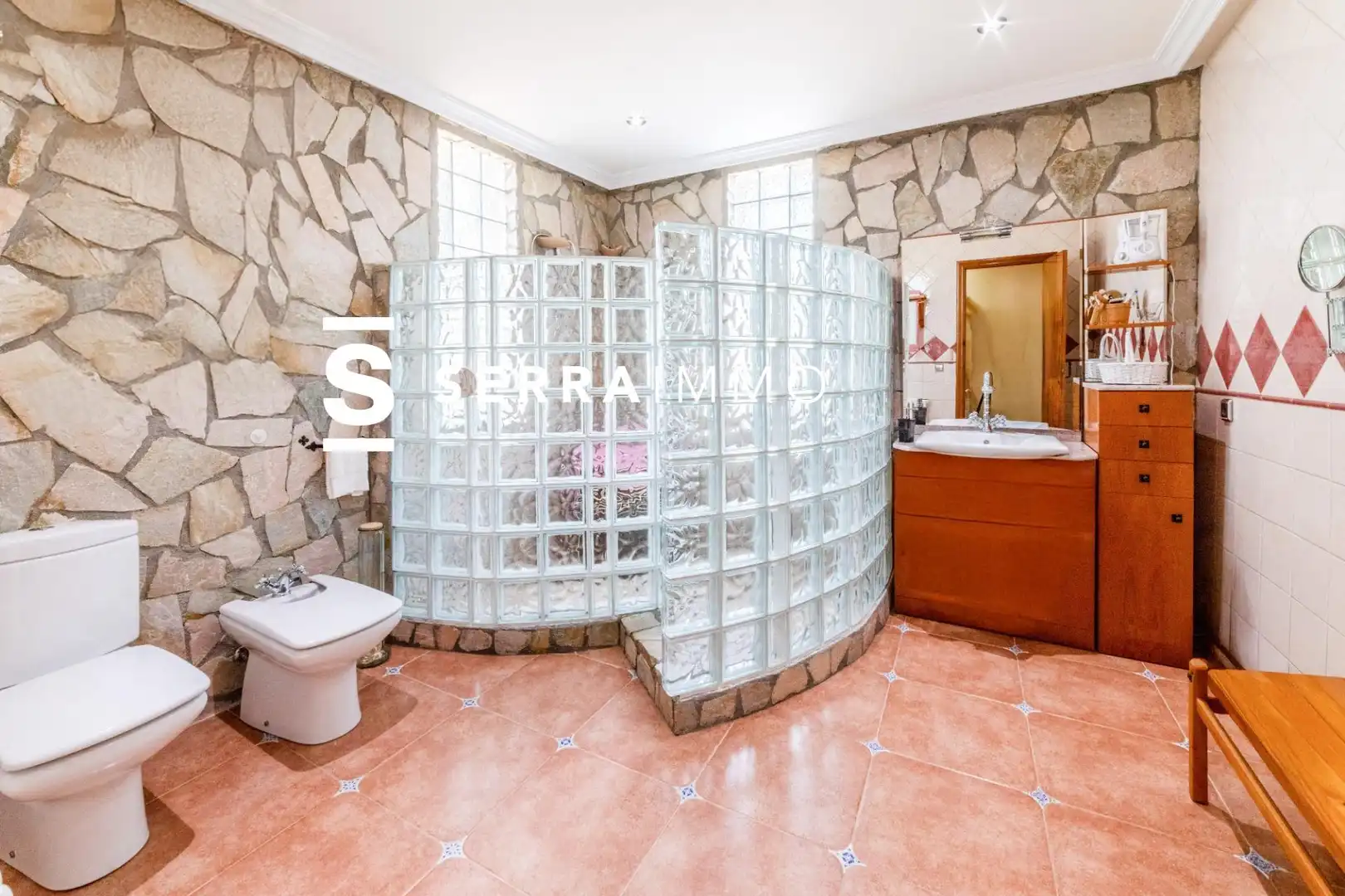 Bany de Casa o xalet en venda en Olivella amb Calefacció, Jardí privat i Terrassa
