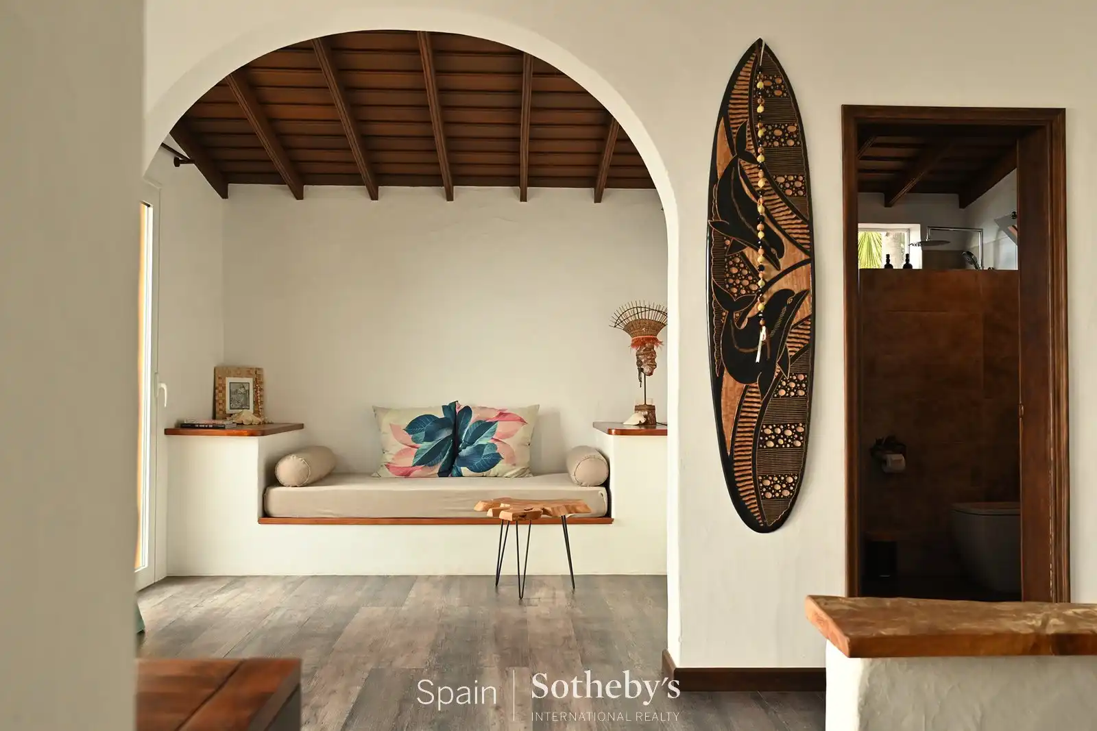 Sala d'estar de Casa o xalet en venda en Los Llanos de Aridane amb Aire condicionat, Calefacció i Jardí privat