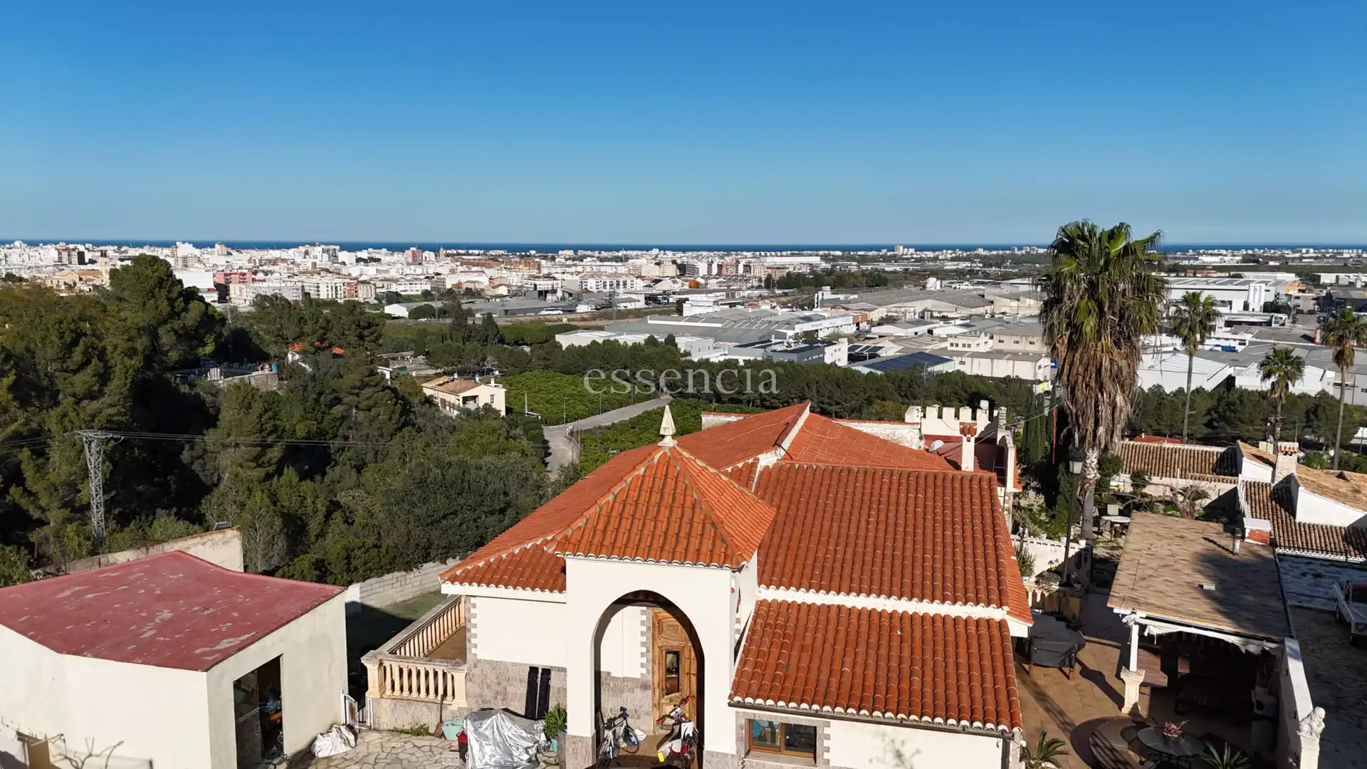 Vista exterior de Casa o chalet en venta en El Real de Gandia con Jardín privado, Terraza y Trastero