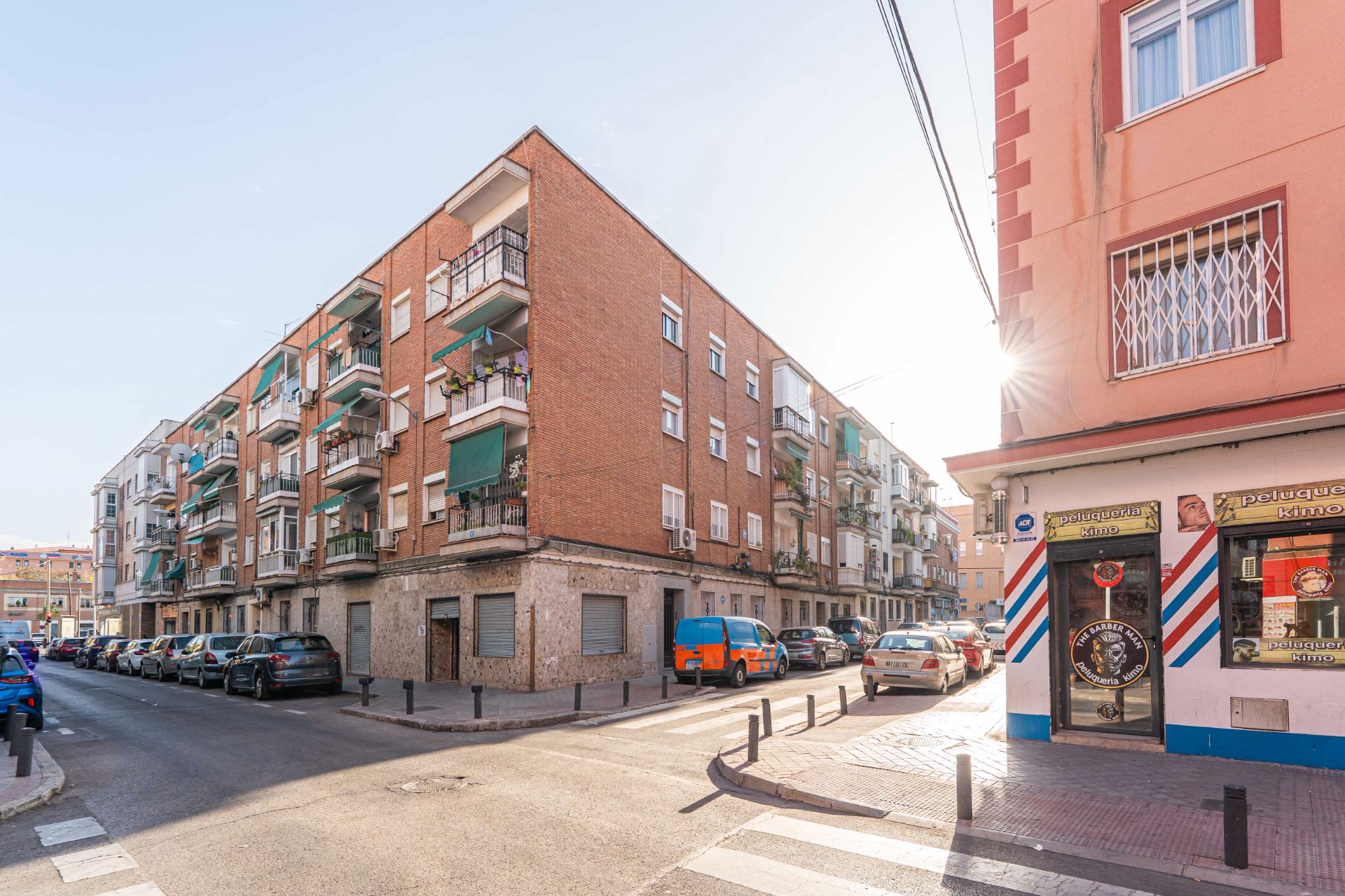 Vista exterior de Pis en venda en  Madrid Capital amb Calefacció, Parquet i Terrassa