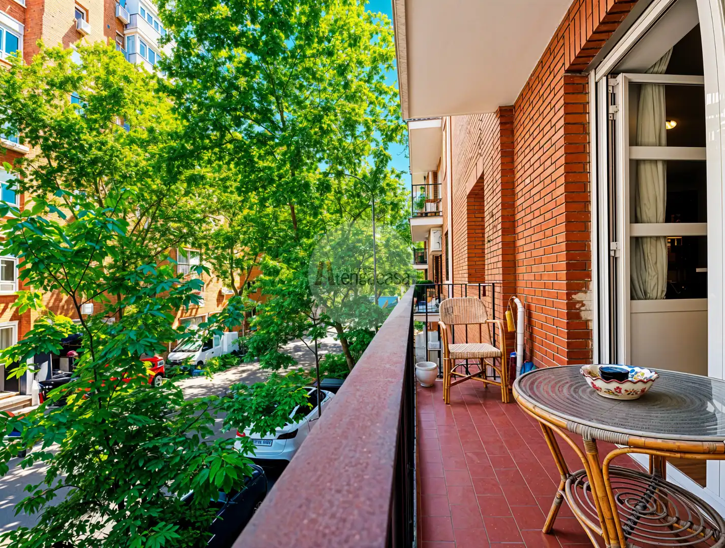 Terraza de Piso en venta en Madrid con Calefacción, Parquet y Terraza