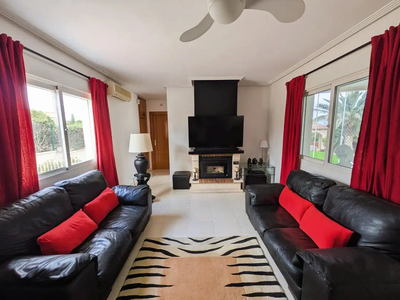 Living room of Houses for sale in Campos del Río  with Heating, Private garden and Swimming Pool