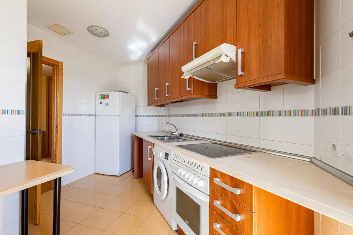 Kitchen of Flat for sale in Toledo  with Heating, Private garden and Swimming Pool
