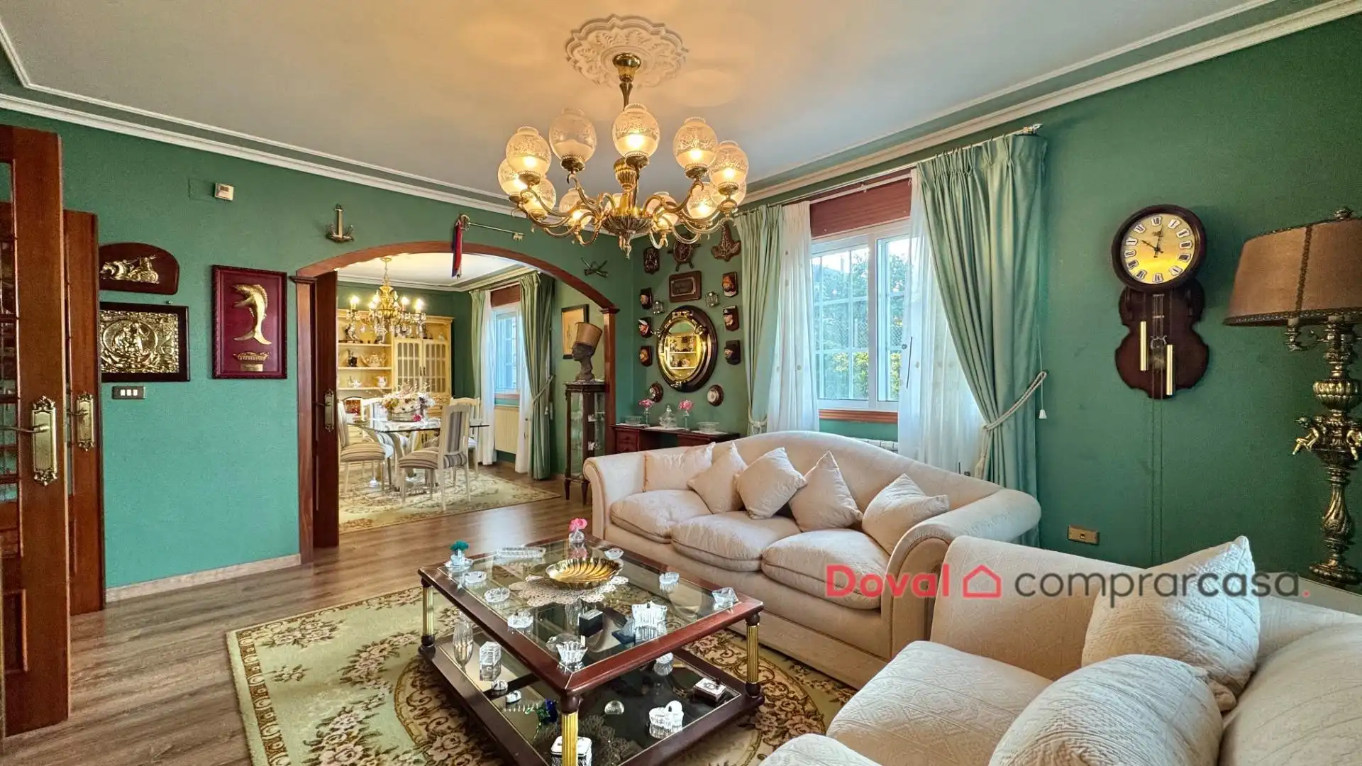 Living room of Houses for sale in Redondela  with Heating, Private garden and Jacuzzi