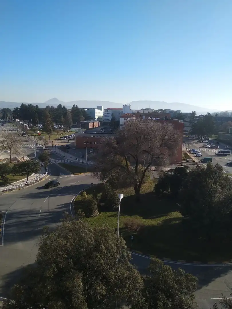 Vista exterior de Piso de alquiler en  Pamplona / Iruña con Calefacción, Parquet y Terraza