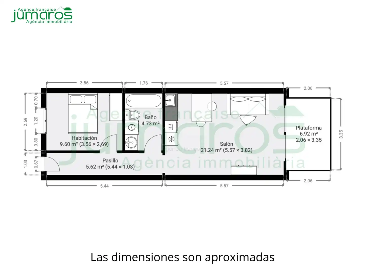 Flat for sale in Empuriabrava  with Air Conditioner, Heating and Terrace