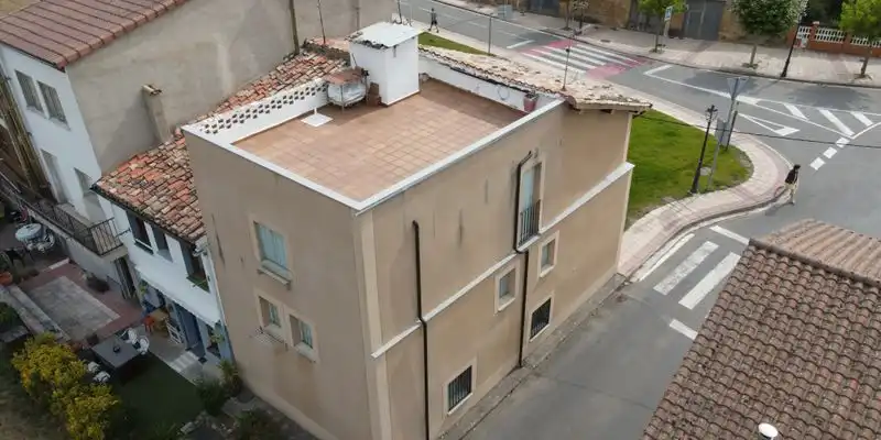 Vista exterior de Casa o xalet en venda en Casalarreina amb Terrassa i Traster
