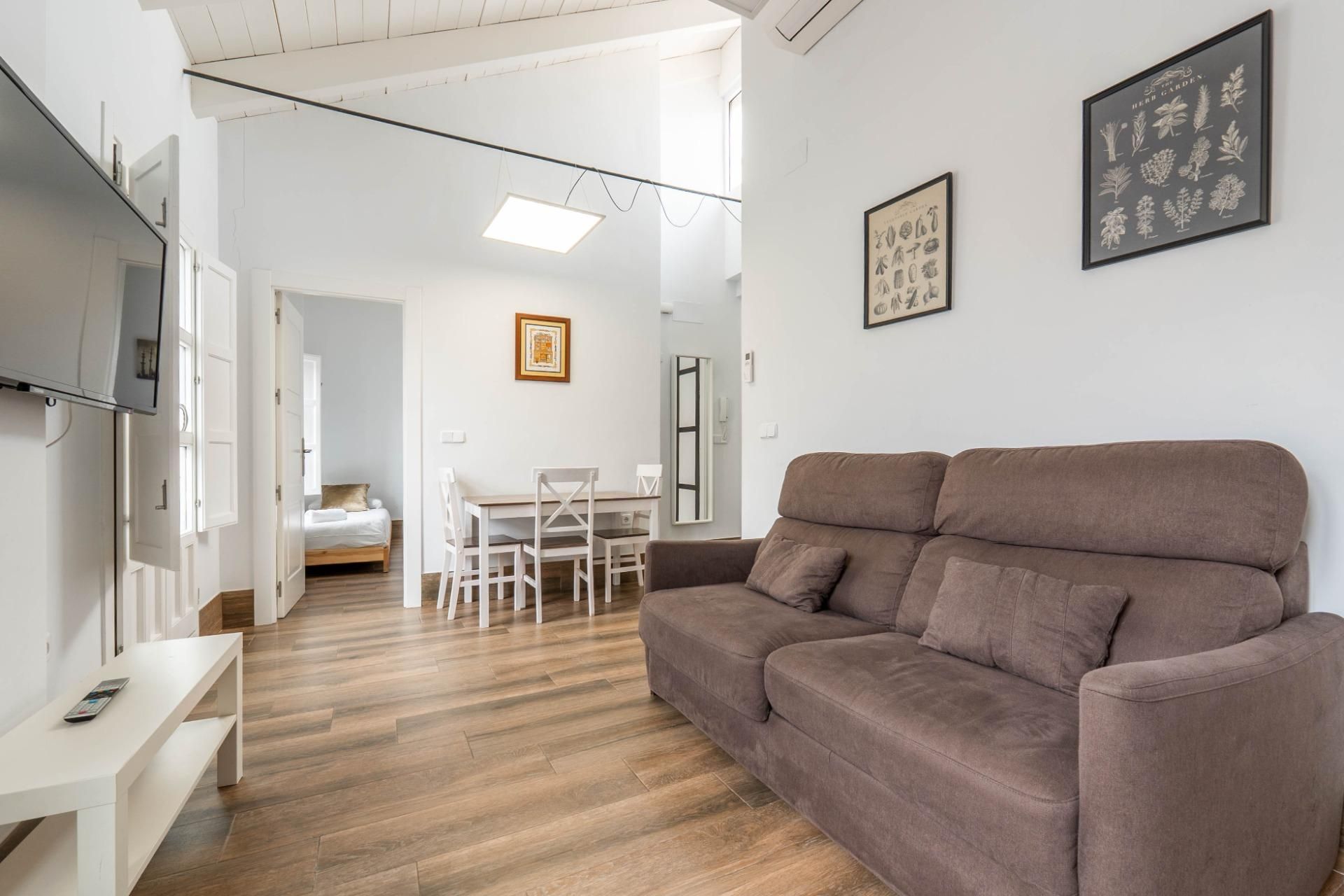 Sala de estar de Casa o chalet en venta en  Granada Capital con Aire acondicionado, Amueblado y Balcón