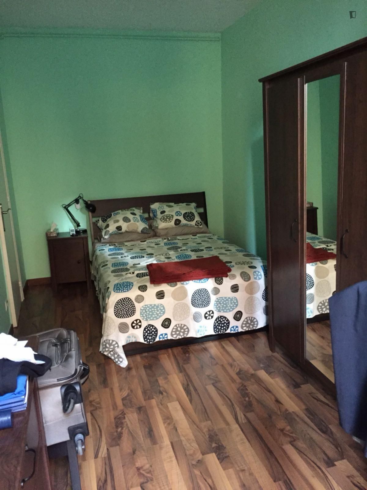 Bedroom of Apartment to share in  Barcelona Capital  with Heating, Furnished and Oven