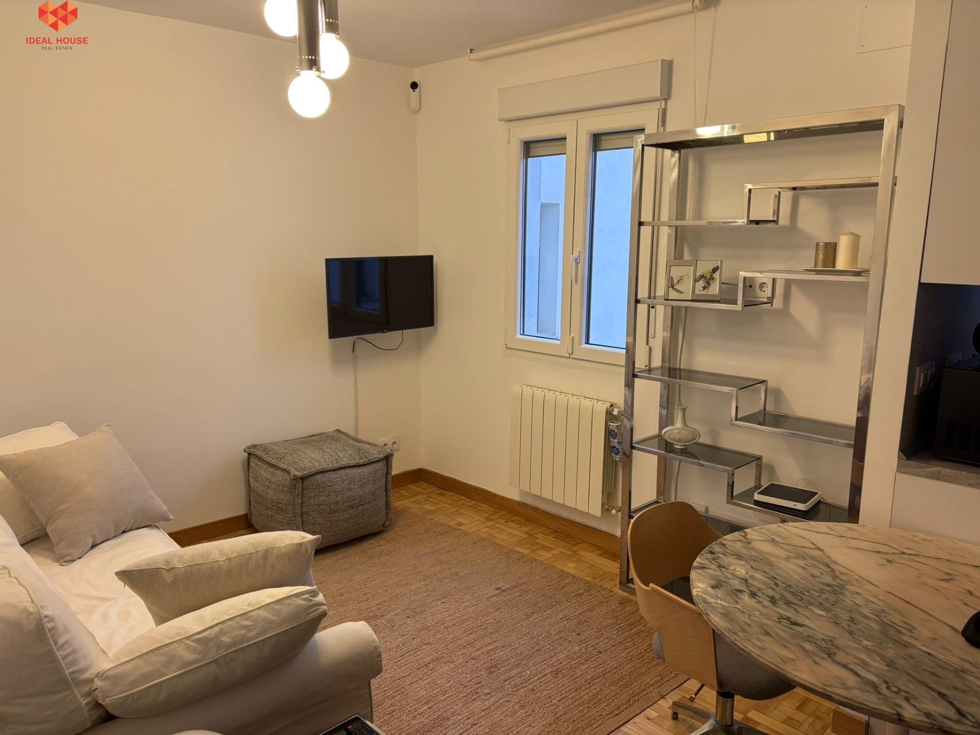 Living room of Flat to rent in Real Sitio de San Ildefonso  with Heating, Private garden and Balcony