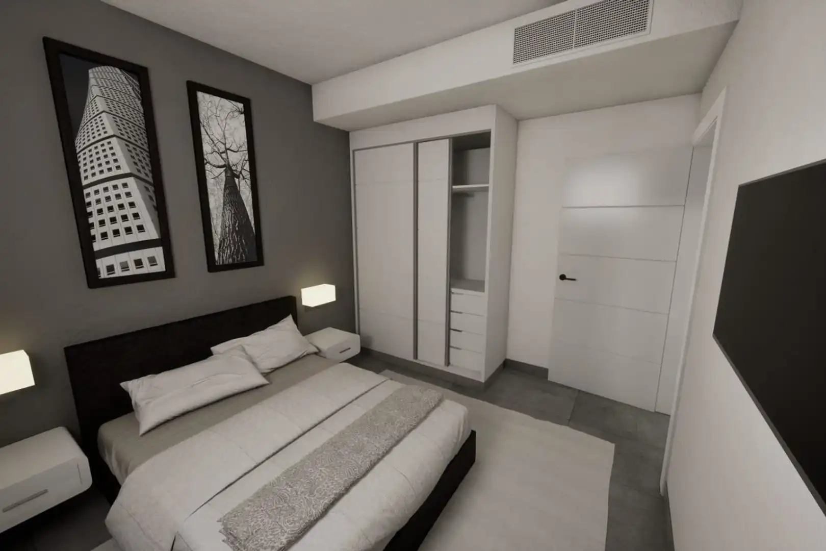 Schlafzimmer von Einfamilien-Reihenhaus zum Verkauf in Torre-Pacheco
